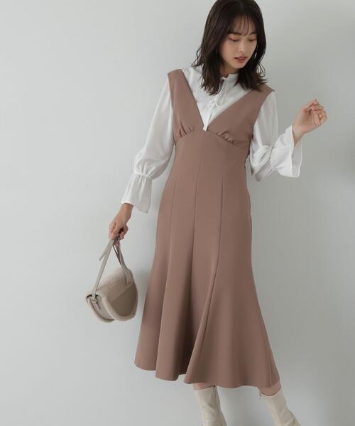 PROPORTION BODY DRESSING(プロポーションボディドレッシング)の「前後2Wayリボンブラウス / 1213210805(シャツ/ブラウス・レディース・ホワイト/ネイビー/ピンク・MEDIUM/SMALL)」の6枚目の写真