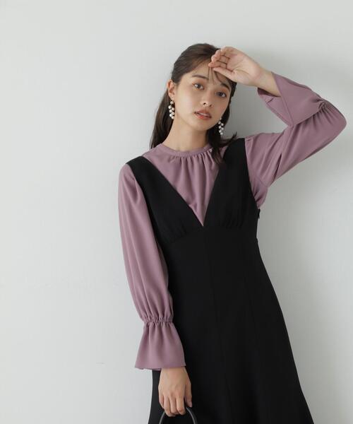 PROPORTION BODY DRESSING(プロポーションボディドレッシング)の「前後2Wayリボンブラウス / 1213210805(シャツ/ブラウス・レディース・ホワイト/ネイビー/ピンク・MEDIUM/SMALL)」の15枚目の写真