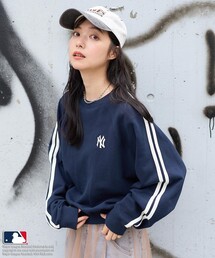 FREAK'S STORE | MLB × FREAK'S STORE/エムエルビー MLB トラックプルオーバー/ラインスウェット(スウェット)