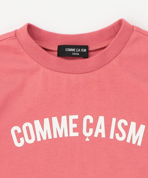 COMME CA ISM(コムサイズム)の「ロゴプリント 半袖Tシャツ(Tシャツ/カットソー・キッズ・ホワイト/ブラック/サックスブルー/ピンクベージュ/ホワイト系その他・110cm/140cm/150cm/130cm/120cm)」の14枚目の写真