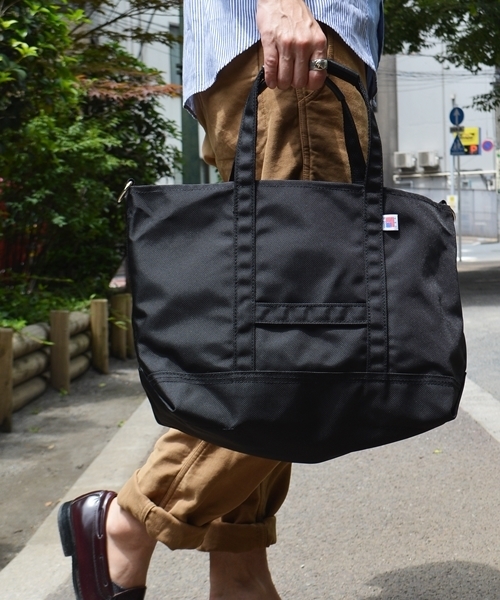 SHIPS（シップス）の「SA: 【アメリカ製】 2WAY ナイロン トートバッグ■（トートバッグ・メンズ・ブラック/ネイビー/カモフラージュ・ONE SIZE）」の8枚目の写真