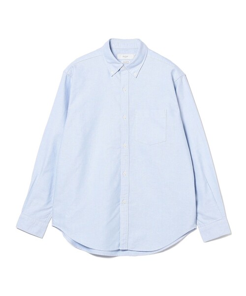 B:MING by BEAMS(ビーミングバイビームス)の「B:MING by BEAMS / オックスフォード ボタンダウン シャツ(シャツ/ブラウス・メンズ・オフホワイト/サックスブルー/その他・LARGE/SMALL/X-LARGE/MEDIUM)」の10枚目の写真