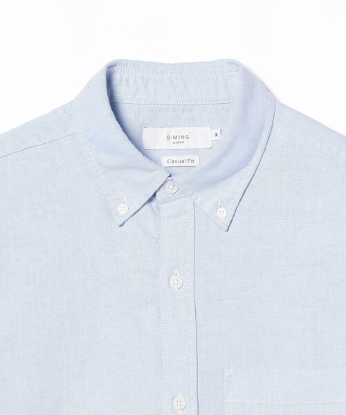 B:MING by BEAMS(ビーミングバイビームス)の「B:MING by BEAMS / オックスフォード ボタンダウン シャツ(シャツ/ブラウス・メンズ・オフホワイト/サックスブルー/その他・LARGE/SMALL/X-LARGE/MEDIUM)」の18枚目の写真