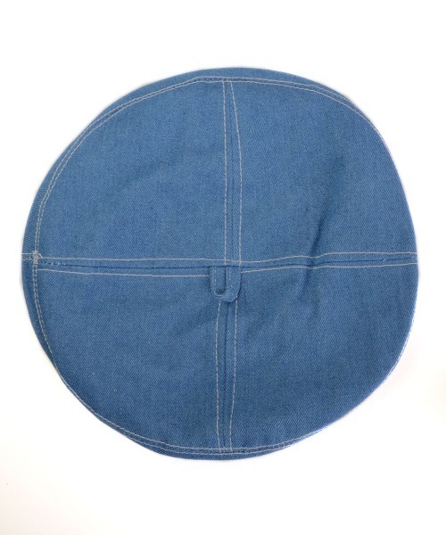 VIBGYOR Women（ヴィブジョー　ウィメン）の「【urge select】デニム ベレー帽（ハンチング/ベレー帽・レディース・ダークブルー/ライトブルー・FREE）」の11枚目の写真