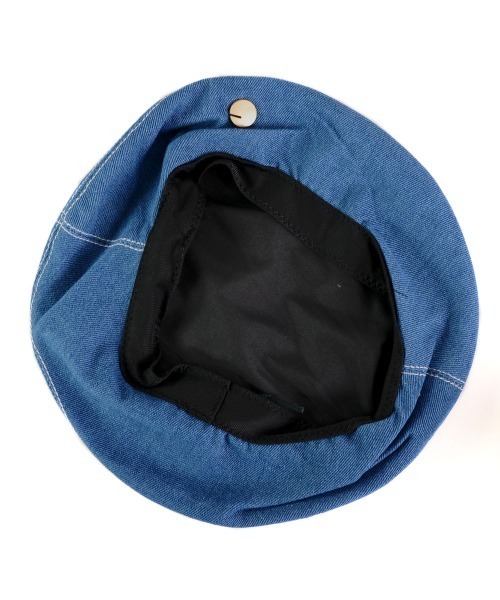VIBGYOR Women（ヴィブジョー　ウィメン）の「【urge select】デニム ベレー帽（ハンチング/ベレー帽・レディース・ダークブルー/ライトブルー・FREE）」の12枚目の写真