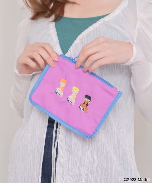 Barbie（バービー）の「【Barbie】バービー　フラットポーチ（ポーチ・レディース・ブルー/グリーン/ピンク系その他・FREE）」の4枚目の写真