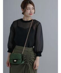 Te chichi | シアーオーガンジープルオーバー(シャツ/ブラウス)