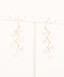 EDIT COLOGNE | パールドロップピアス(ピアス（両耳用）)