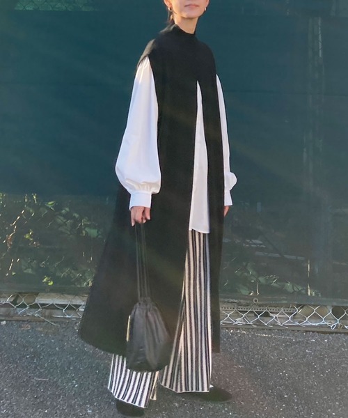 【新品】2wayハイネックスリットニットワンピ CORNERS by KR 2wayハイネックスリットニットワンピ（ワンピース