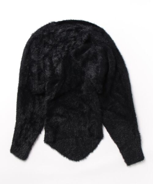 Crea titty&Co. PETIT（クレアティティーアンドコープチ）の「【Crea titty&Co.PETIT 】デコルテオープンニットトップス（ニット/セーター・レディース・ホワイト/ブラック・FREE）」の17枚目の写真