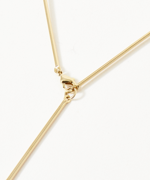 abahouse mavie（アバハウスマヴィ）の「スティック×淡水パールネックレス（ネックレス・レディース・ゴールド・フリー）」の5枚目の写真