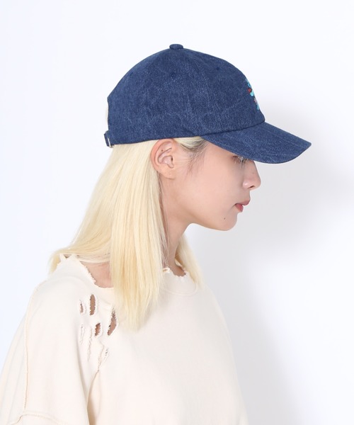 patou ブラックデニム キャップ xs/s