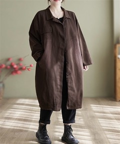 ブランド古着】Ventile Overcoat スーパーベンタイルテントライン