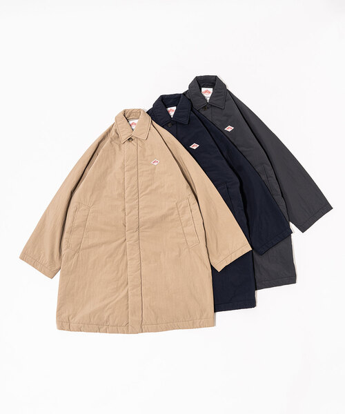 DANTON(ダントン)の「【DANTON / ダントン】COAT DT-A0376 KRS(ステンカラーコート・メンズ・チャコールグレー/ベージュ/ネイビー・SMALL/MEDIUM)」の6枚目の写真