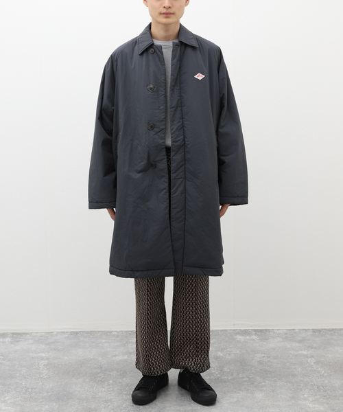 DANTON(ダントン)の「【DANTON / ダントン】COAT DT-A0376 KRS(ステンカラーコート・メンズ・チャコールグレー/ベージュ/ネイビー・SMALL/MEDIUM)」の10枚目の写真