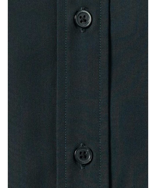 Perfect Suit FActory（パーフェクトスーツファクトリー）の「TOKYO RUN　ライトフィット　カラーシャツ　グリーン/ブラウン（シャツ/ブラウス・メンズ・グリーン・M/L）」の9枚目の写真