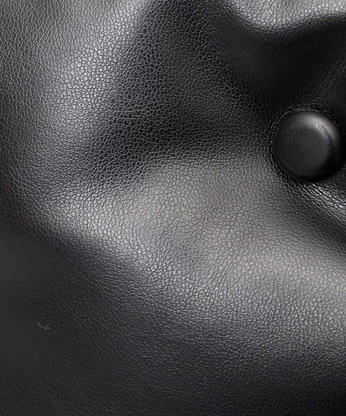 glabella（グラベラ）の「パデッド クッション PU ショルダーバッグ（ショルダーバッグ・メンズ・ブラック・FREE）」の4枚目の写真