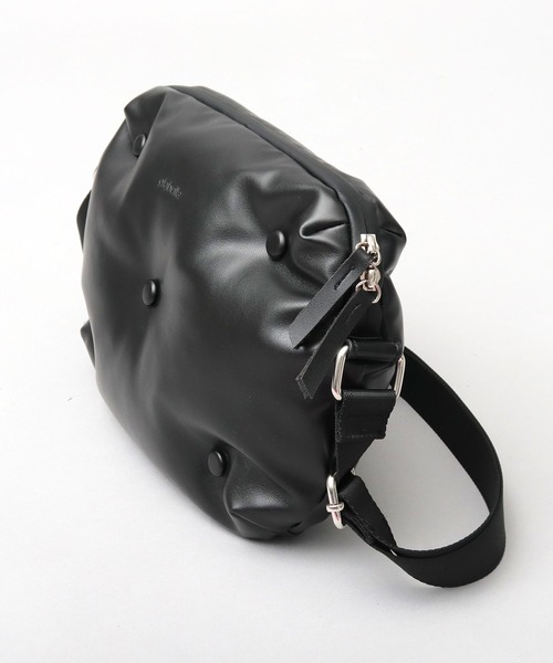 glabella（グラベラ）の「パデッド クッション PU ショルダーバッグ（ショルダーバッグ・メンズ・ブラック・FREE）」の15枚目の写真