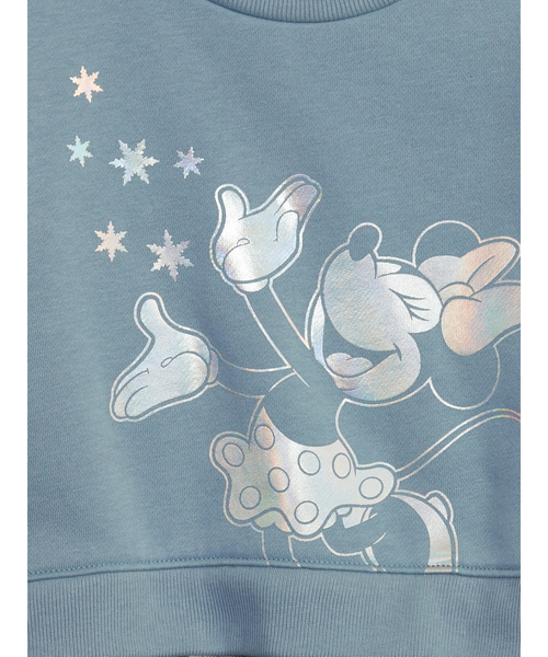 GAP（ギャップ）の「babyGap ディズニー ミニーマウス 2in1 スウェットワンピース（ワンピース・キッズ・グリーン/グレー/アイボリー・3 YRS/4 YRS/2 YRS/18-24M/5 YRS/12-18M）」の6枚目の写真