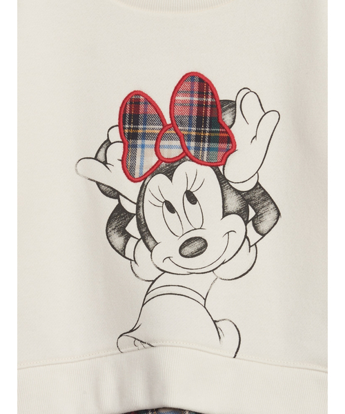 GAP（ギャップ）の「babyGap ディズニー ミニーマウス 2in1 スウェットワンピース（ワンピース・キッズ・グリーン/グレー/アイボリー・3 YRS/4 YRS/2 YRS/18-24M/5 YRS/12-18M）」の7枚目の写真