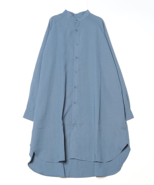 revertical(リバーティカル)の「バンドカラーロングシャツ(シャツ/ブラウス・メンズ・グレイッシュベージュ/ブラック/ブルー・L/M)」の17枚目の写真