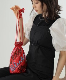 Ray BEAMS | HEY!Mrs ROSE / 3D Sequin バッグ(ハンドバッグ)