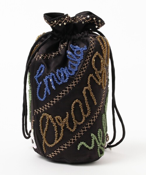 Ray BEAMS（レイビームス）の「HEY！Mrs ROSE / 3D Sequin バッグ（ハンドバッグ・レディース・レッド/ブラック・ONE SIZE）」の5枚目の写真