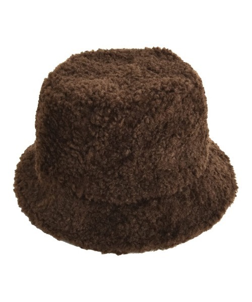 Re:EDIT(リエディ)の「ボアバケットハット(ハット・レディース・ブラック/アイボリー/ブラウン・FREE)」の10枚目の写真