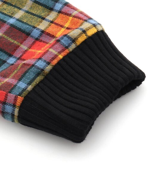 BREEZE（ブリーズ）の「【あったか】ネル起毛チェックシャツ（シャツ/ブラウス・キッズ・レッド/グリーン/レインボー・120/110/140/80/100/90/130）」の11枚目の写真