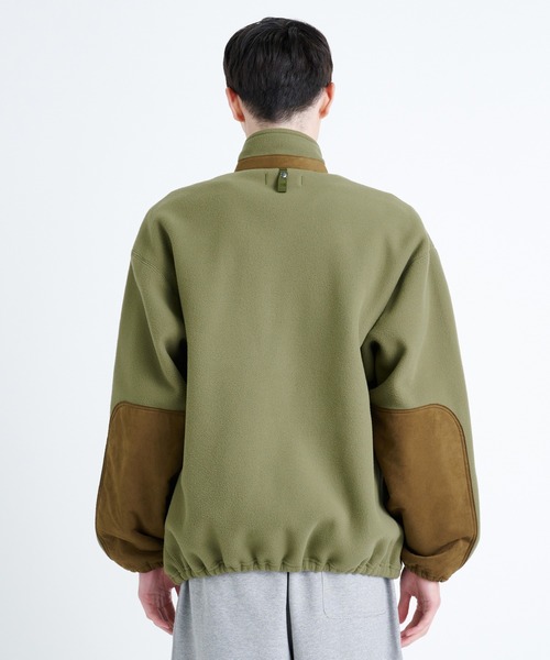 marka（マーカ）の「FLEECE LINER JACKET（ブルゾン・メンズ・ブラック/オリーブ・1/2）」の6枚目の写真