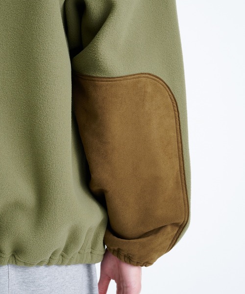 marka（マーカ）の「FLEECE LINER JACKET（ブルゾン・メンズ・ブラック/オリーブ・1/2）」の12枚目の写真