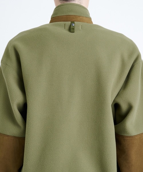 marka（マーカ）の「FLEECE LINER JACKET（ブルゾン・メンズ・ブラック/オリーブ・1/2）」の13枚目の写真