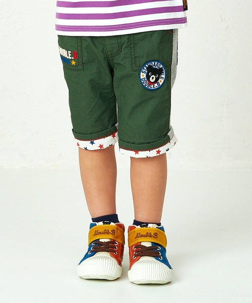 DOUBLE_B(ダブルビー)の「6分丈パンツ(その他パンツ・キッズ・ネイビー/カーキ・110cm/90cm/80cm/130cm/120cm/100cm)」の5枚目の写真