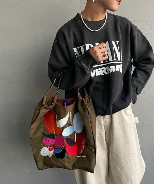 BALL&CHAIN/ボールアンドチェーン] S.APPLE 刺繍デザインナイロン