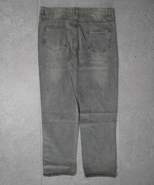 Auntie Rosa（アンティローザ）の「ビンテージウォッシュジップスリットデニムパンツ（デニムパンツ・メンズ・ブルー/ブラック・MEDIUM/X-LARGE/LARGE）」の21枚目の写真