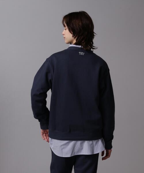 AVIREX(アヴィレックス)の「《DAILY/デイリー》CREW NECK SWEAT LOGO / クルーネック スウェット / AVIREX / アヴィレックス(スウェット・メンズ・ネイビー/ブラック/その他17/ホワイト系2・2XL/XL/L/M)」の12枚目の写真