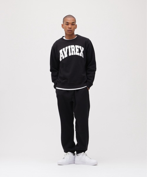 AVIREX(アヴィレックス)の「《DAILY/デイリー》CREW NECK SWEAT LOGO / クルーネック スウェット / AVIREX / アヴィレックス(スウェット・メンズ・ネイビー/ブラック/その他17/ホワイト系2・2XL/XL/L/M)」の5枚目の写真