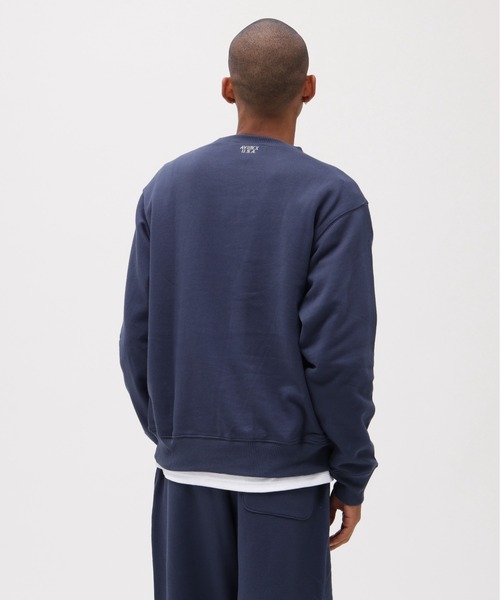 AVIREX(アヴィレックス)の「《DAILY/デイリー》CREW NECK SWEAT LOGO / クルーネック スウェット / AVIREX / アヴィレックス(スウェット・メンズ・ネイビー/ブラック/その他17/ホワイト系2・2XL/XL/L/M)」の7枚目の写真