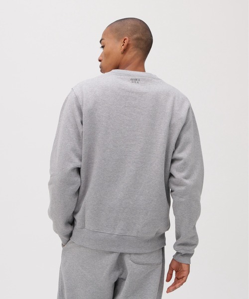 AVIREX(アヴィレックス)の「《DAILY/デイリー》CREW NECK SWEAT LOGO / クルーネック スウェット / AVIREX / アヴィレックス(スウェット・メンズ・ネイビー/ブラック/その他17/ホワイト系2・2XL/XL/L/M)」の8枚目の写真
