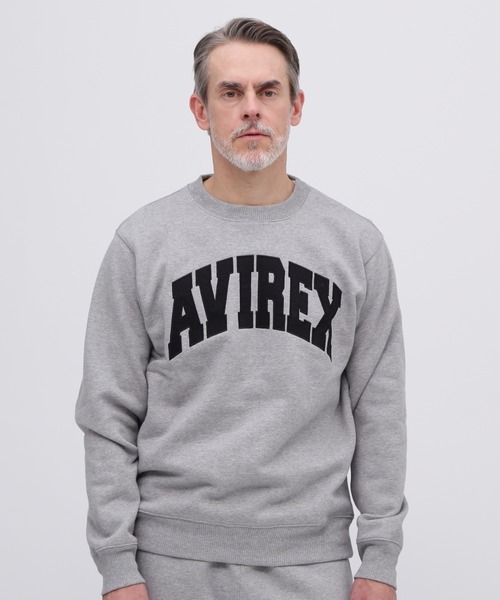 AVIREX(アヴィレックス)の「《DAILY/デイリー》CREW NECK SWEAT LOGO / クルーネック スウェット / AVIREX / アヴィレックス(スウェット・メンズ・ネイビー/ブラック/その他17/ホワイト系2・2XL/XL/L/M)」の9枚目の写真