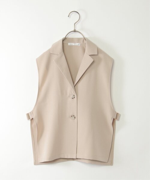 ikka(イッカ)の「【親子コーデ】テーラージレベスト(120~160cm)(ベスト・キッズ・ベージュ/ブラック・140/130/160/150/120)」の12枚目の写真