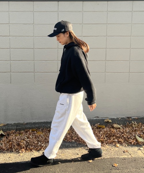 BROKEN BASE(ブロークンベース)の「リラックスニットフーディー(ニット/セーター・メンズ・ネイビー/ブラック・LARGE/MEDIUM)」の3枚目の写真