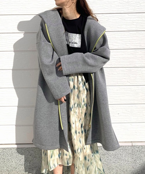 Q（キュー）の「ダンボールフーディーアウター（その他アウター）」 - WEAR