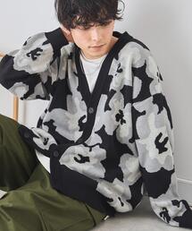 WEGO | WEGO/【24年春夏新作】オーバーフィットパターンカーディガン(カーディガン/ボレロ)