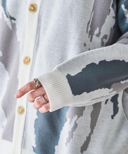 WEGO（ウィゴー）の「WEGO/オーバーフィットパターンカーディガン（カーディガン/ボレロ・メンズ・その他2/その他3/その他1/その他4・LARGE/MEDIUM）」の19枚目の写真