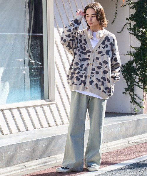 WEGO（ウィゴー）の「WEGO/オーバーフィットパターンカーディガン（カーディガン/ボレロ・メンズ・その他2/その他3/その他1/その他4・LARGE/MEDIUM）」の14枚目の写真