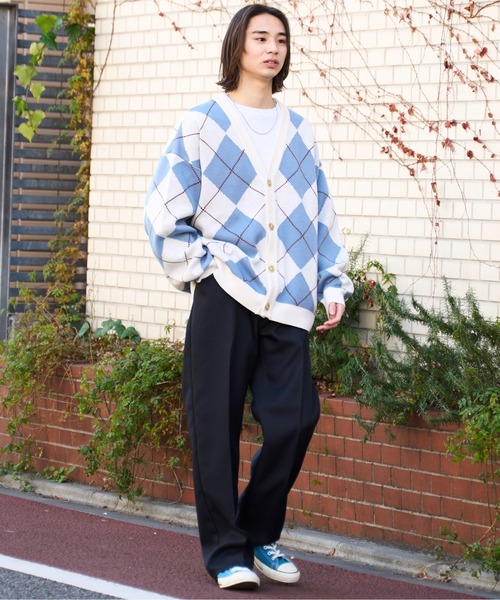 WEGO（ウィゴー）の「WEGO/オーバーフィットパターンカーディガン（カーディガン/ボレロ・メンズ・その他2/その他3/その他1/その他4・LARGE/MEDIUM）」の22枚目の写真