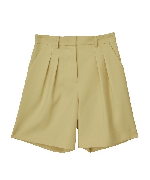 専用♥Ameri EASY TUCK HALF PANTS 　アイボリー M Ameri（アメリ）の「EASY TUCK HALF PANTS（その他パンツ）」 - WEAR