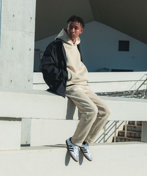 セール】【UNISEX】【NUMERALS】スウェットフードプルオーバー