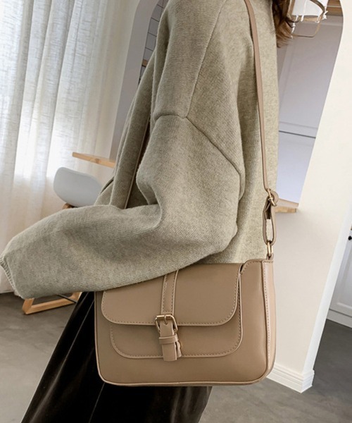 Miniministore（ミニミニストア）の「ショルダーバッグ 斜めがけ レディース（ショルダーバッグ・レディース・ライトブラウン/ブラウン/ベージュ/ブラック・FREE）」の4枚目の写真